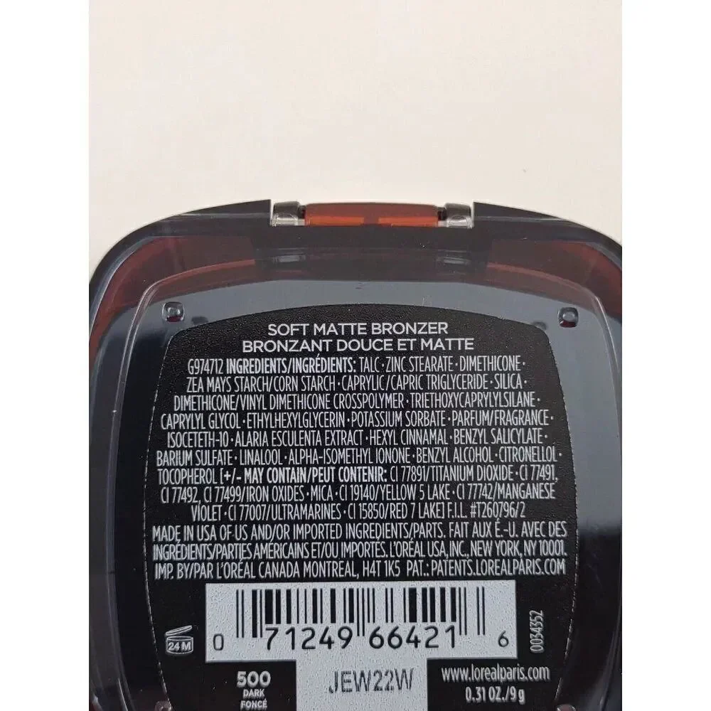Loreal Bronzer Paris Infallible 24H Fresh Water Bronzer 500 Dark
